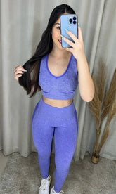 Conjunto Legging Roxo